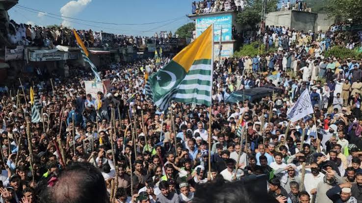 ajk protest